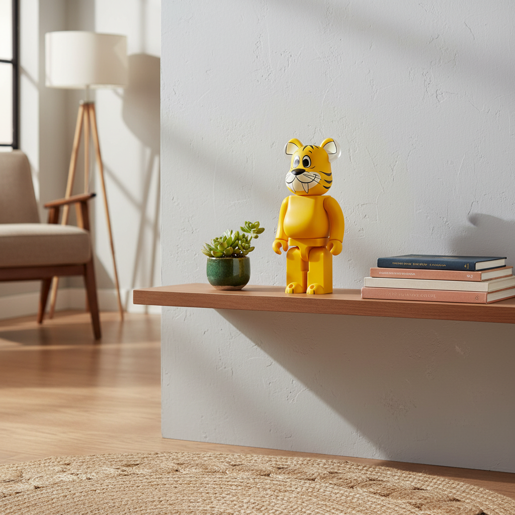 400% Bearbrick sæt - Baby Puss (The Flintstones)