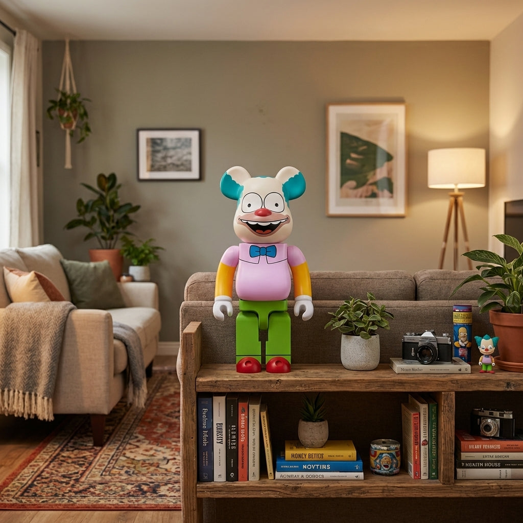 400% Bearbrick – Krusty the Clown (Simpsons)