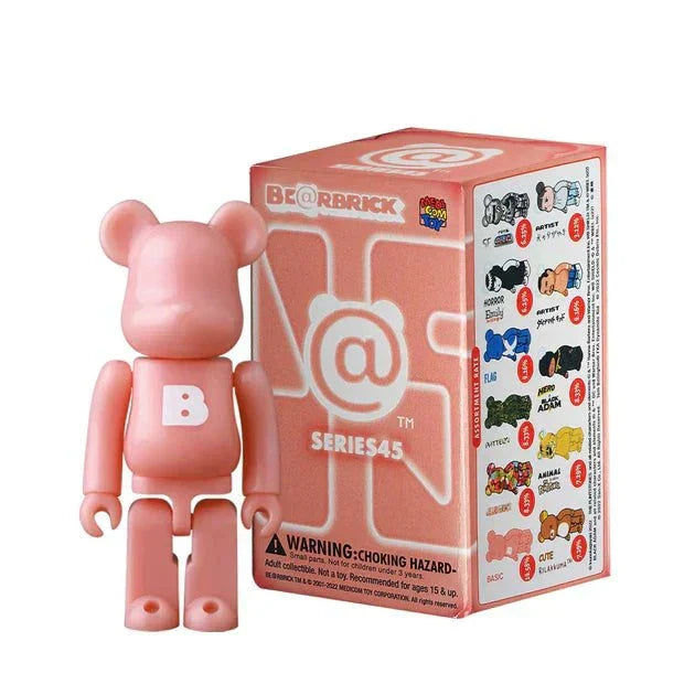 100% Bearbrick Blindbox series 45 - 1 stk,