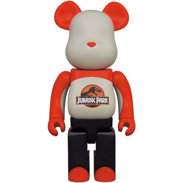 1000% Bearbrick - Jurassic Park-Medicom Toy-Bearbrick
