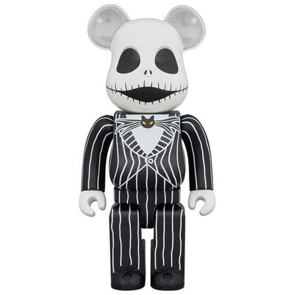 1000% Bearbrick - Jack Skellington (The Nightmare Before Christmas),