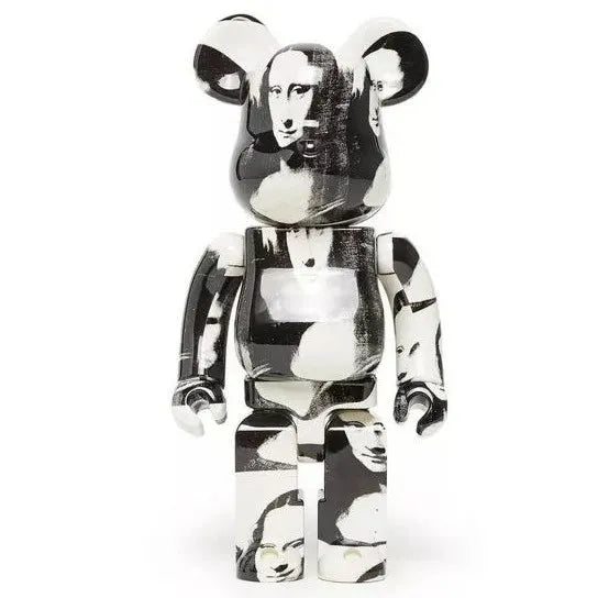 1000% Bearbrick - Andy Warhol (Double Mona Lisa)