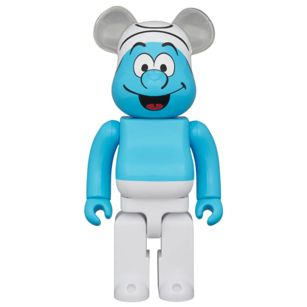 400% Bearbrick - Smurf (Blå)