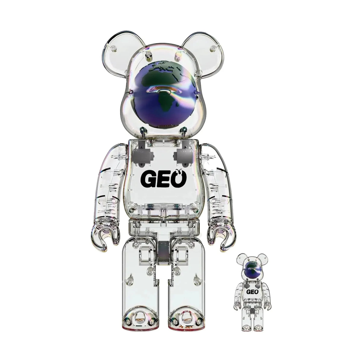 400% & 100% Bearbrick set – GEO (Limited Edition)