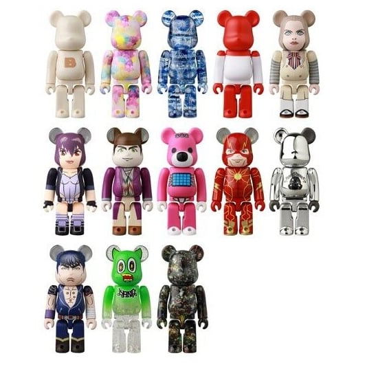 100% Bearbrick Blindbox serie 47 fra Medicom Toy