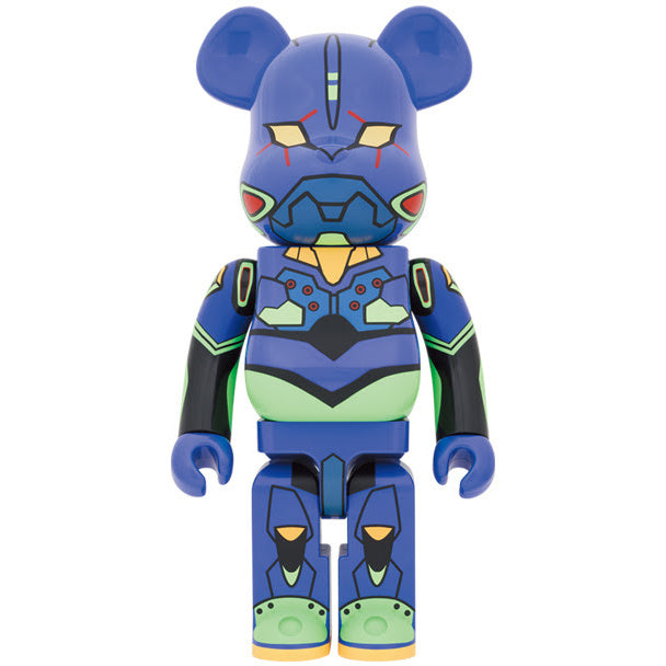 1000% Bearbrick - Evangelion (EVA Unit 01 - Ny maling)