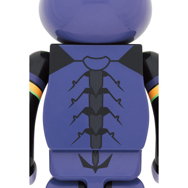 400% & 100% Bearbrick-sett - Evangelion (EVA Unit 13 - Ny maling)