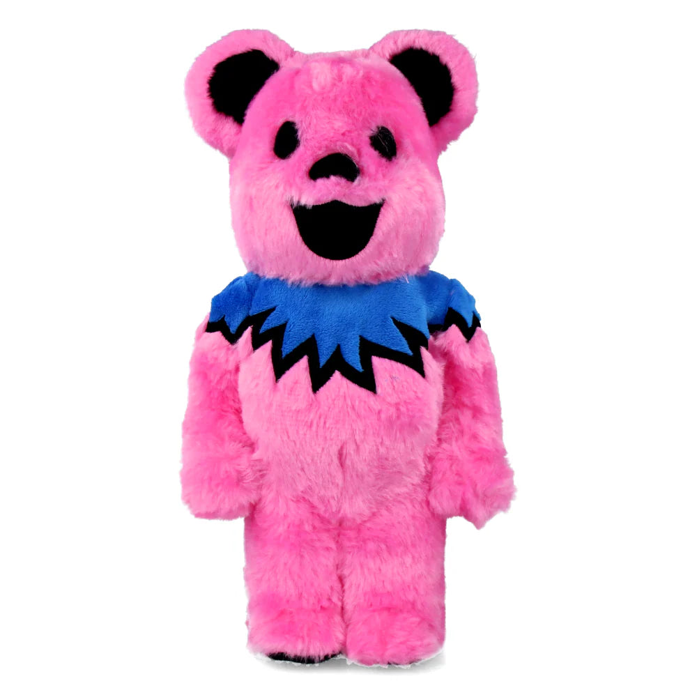 400% Bearbrick - Grateful Dead - Dancing Bears (Kostymeutgave Rosa)