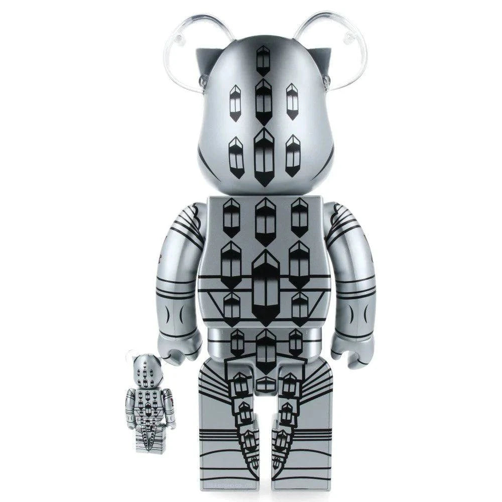 400% & 100% Bearbrick sæt - Mechagodzilla (1974)-Medicom Toy-Bearbrick