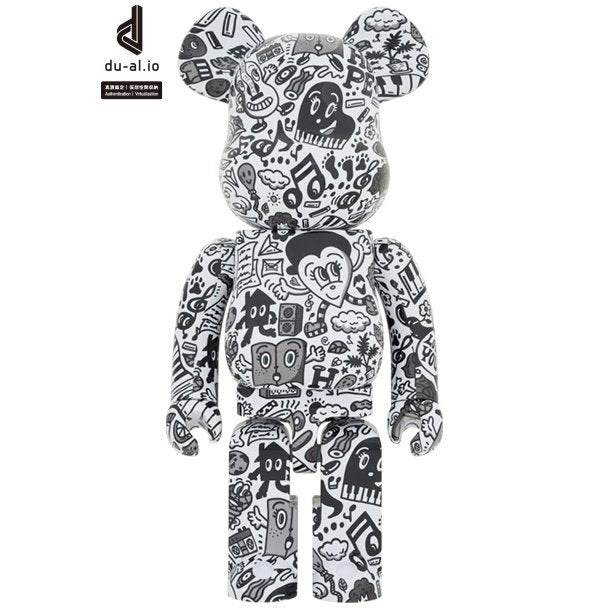 1000% Bearbrick - Chocomoo, 