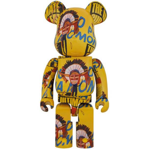 1000% Bearbrick - Andy Warhol x Jean-Michel Basquiat (V3 - Coma Mom), 