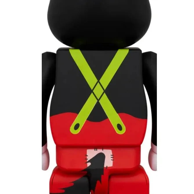 400% & 100% Bearbrick Sæt - The Big Bad Wolf (Disney)-Medicom Toy-Bearbrick