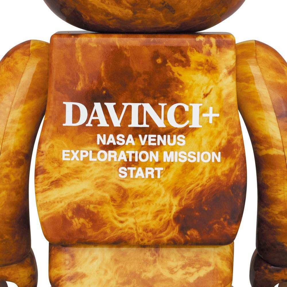 400% & 100% Bearbrick - Venus (NASA x Davinci+ Exploration)-Medicom Toy-Bearbrick