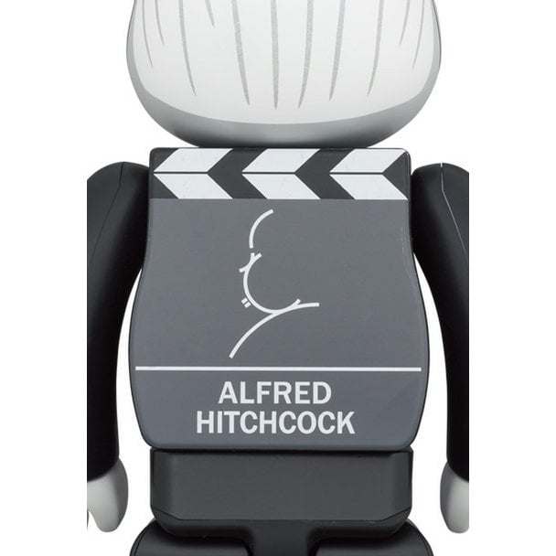 400% Bearbrick - Alfred Hitchcock, 
