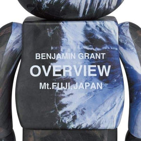 400% & 100% Bearbrick sæt - Fuji Overview (Benjamin Grant), 