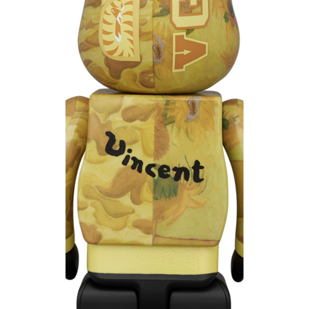 400% & 100% Bearbrick Set – Sunflowers (BAPE x Van Gogh)