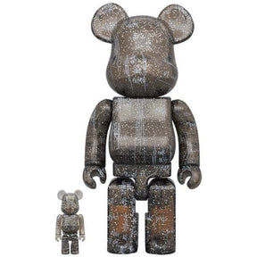 400% & 100% Bearbrick sæt - Unkle x Studio Ar.Mour., 