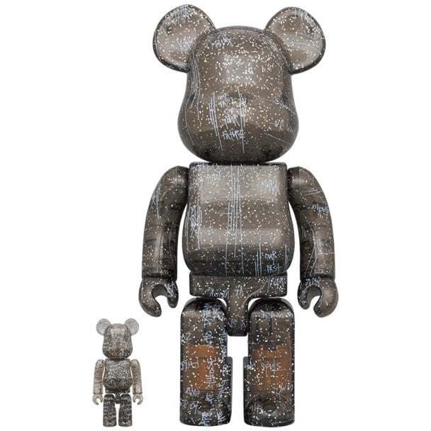 400% & 100% Bearbrick sæt - Unkle x Studio Ar.Mour., 