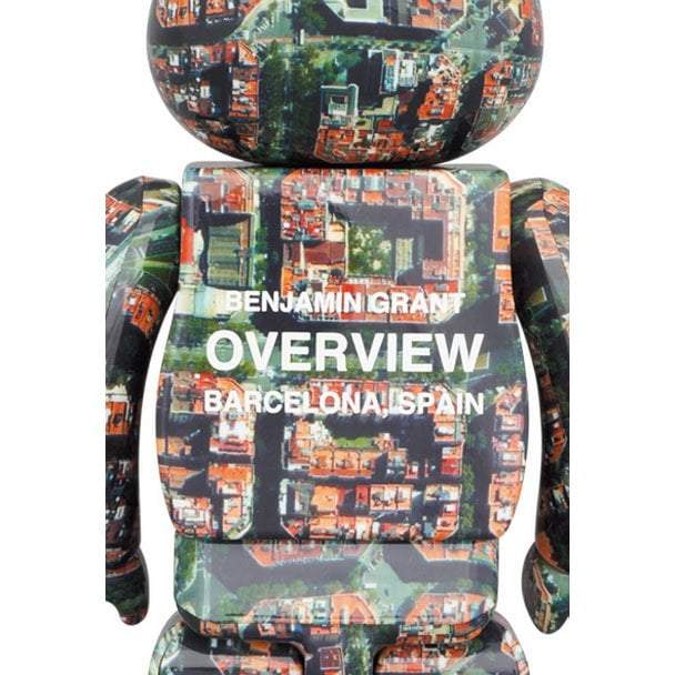 1000% Bearbrick - Barcelona Overview (Benjamin Grant), 