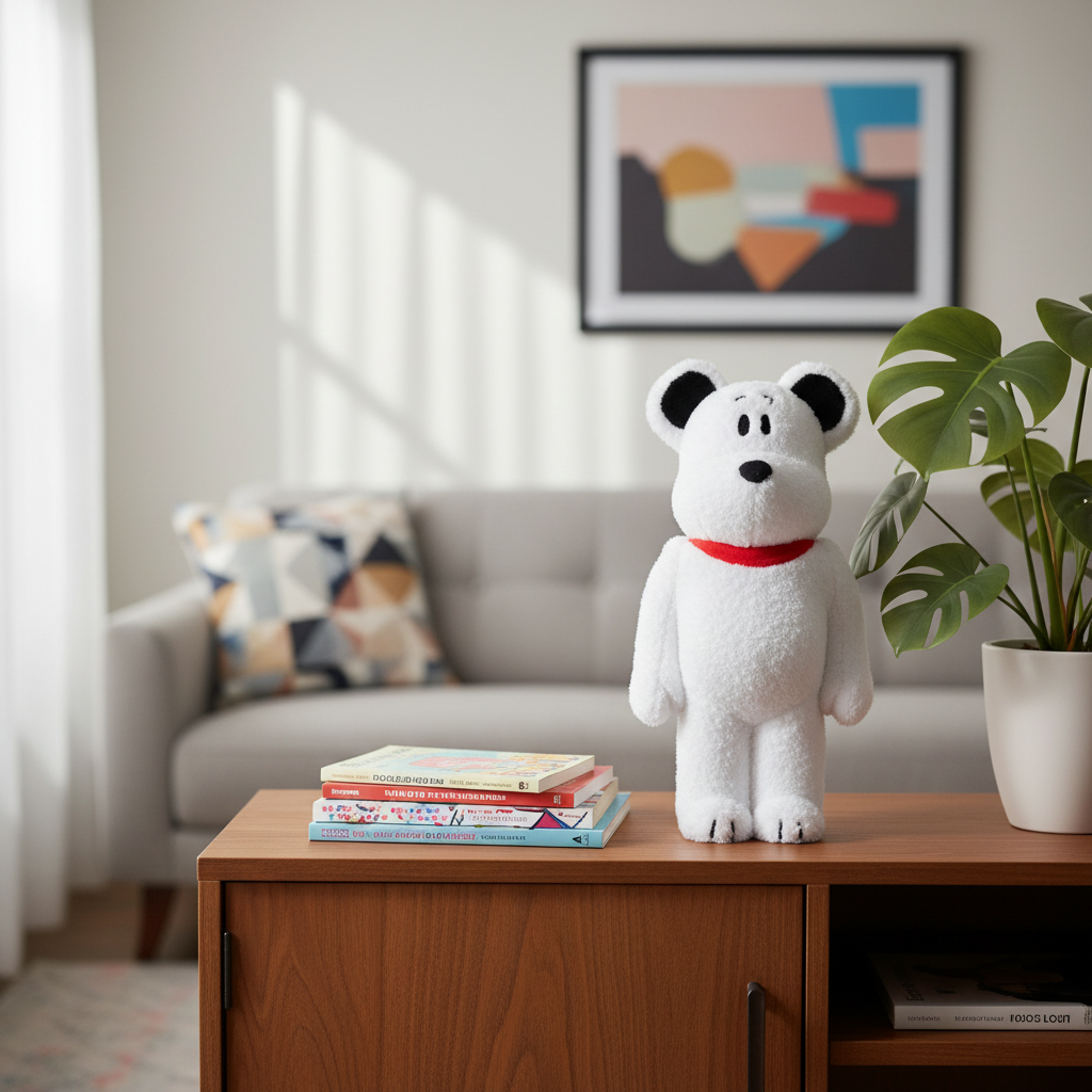 400% Bearbrick - Peanuts Snoopy (Costume Ver)