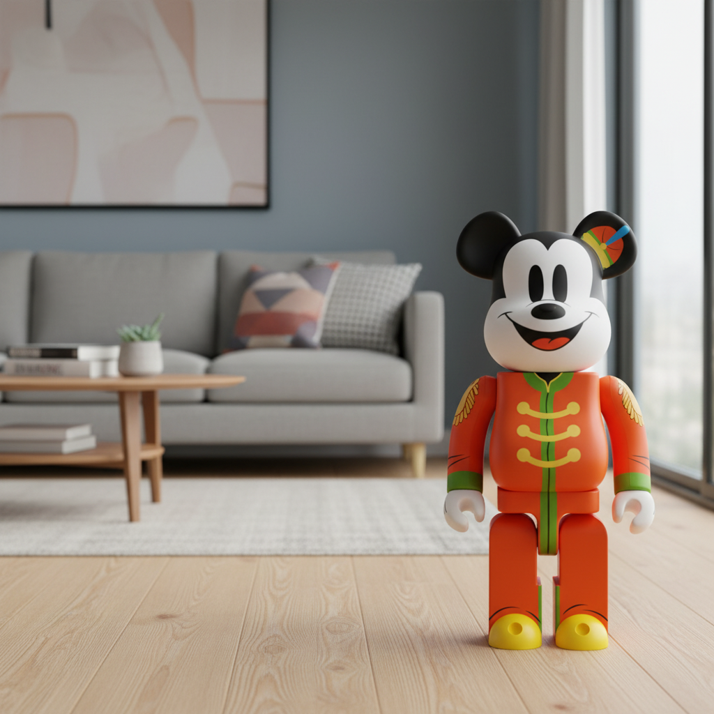 1000% - Mickey Mouse (The Band Concert)-Medicom Toy-Bearbrick