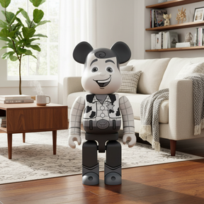 1000% - Woody - Mono ed. (Toy Story)-Medicom Toy-Bearbrick