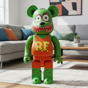 1000% Bearbrick - Rat Fink by Ed "Big Daddy" Roth-Medicom Toy-Bearbrick