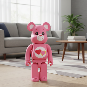 1000% Bearbrick - Love-a-Lot Bear (Care Bears)