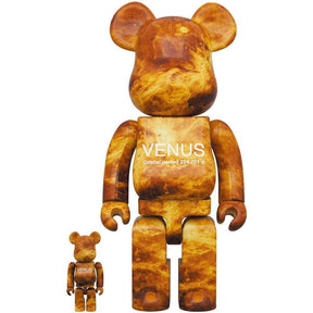 400% & 100% Bearbrick - Venus (NASA x Davinci+ Exploration)-Medicom Toy-Bearbrick