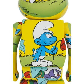 1000% Bearbrick - The Purple Smurf (The Smurfs)-Medicom Toy-Bearbrick