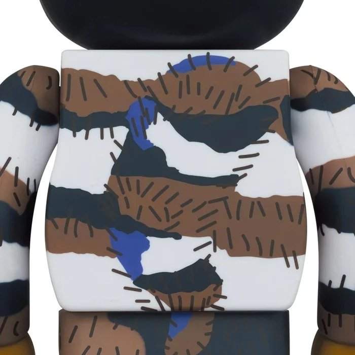 1000% Bearbrick - Yoko Sano the cat that lived a Million times Tora Neko-Medicom Toy-Bearbrick