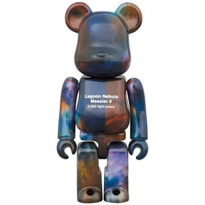 400% & 100% Bearbrick sæt - Hubble Space Telescope Lagoon Nebula (Mess