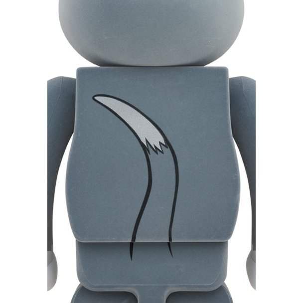 1000% Bearbrick - Tom Flocky edition (Tom & Jerry)-Medicom Toy-Bearbrick