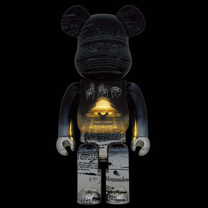 1000% Bearbrick - U.F.O. (2nd version), 