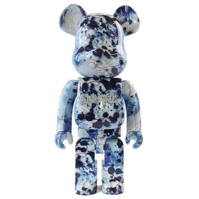 1000% Bearbrick - Lfyt x Stash (Blue & White), 