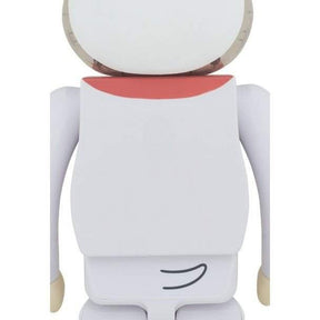 400% Bearbrick - Astronaut Snoopy (Peanuts)-Medicom Toy-Bearbrick