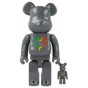 400% & 100% Bearbrick sæt - Roarguns (20th Anniversary), 