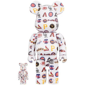 400% & 100% Bearbrick sæt - MLB National League, 