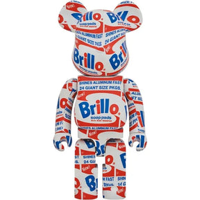 1000% Bearbrick - Andy Warhol (Brillo)