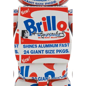 1000% Bearbrick - Andy Warhol (Brillo)