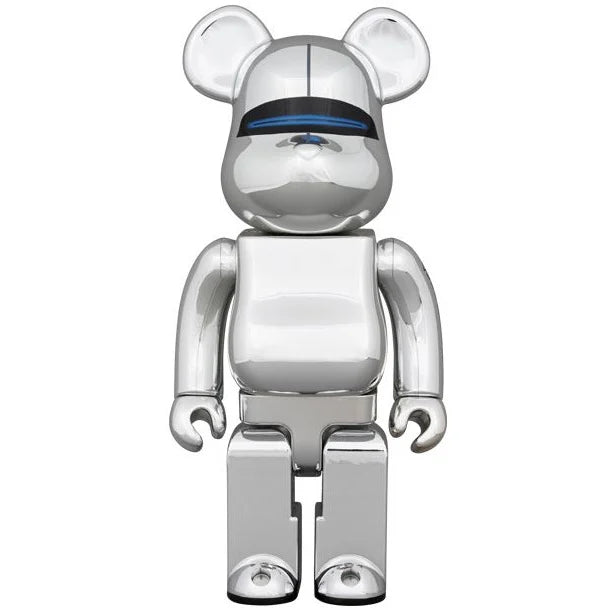 1000% Bearbrick - Hajime Sorayama Robot (Blue Lights ed.)-Medicom Toy-Bearbrick