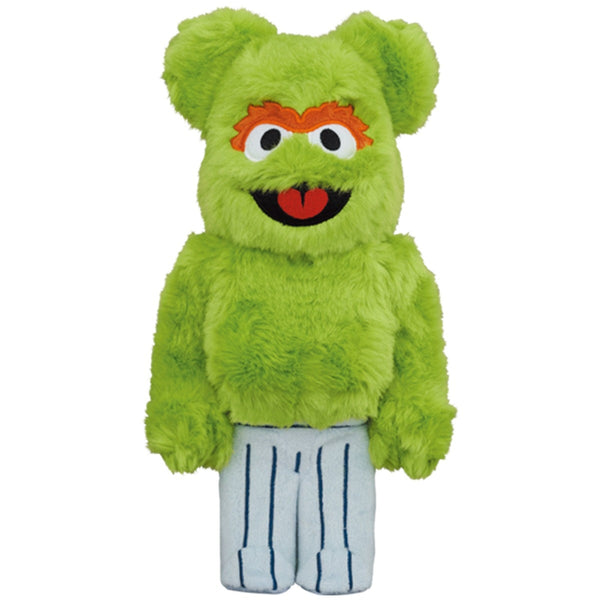 400% Bearbrick sett - Oscar The Grouch - Costume Edition (Sesame Street)