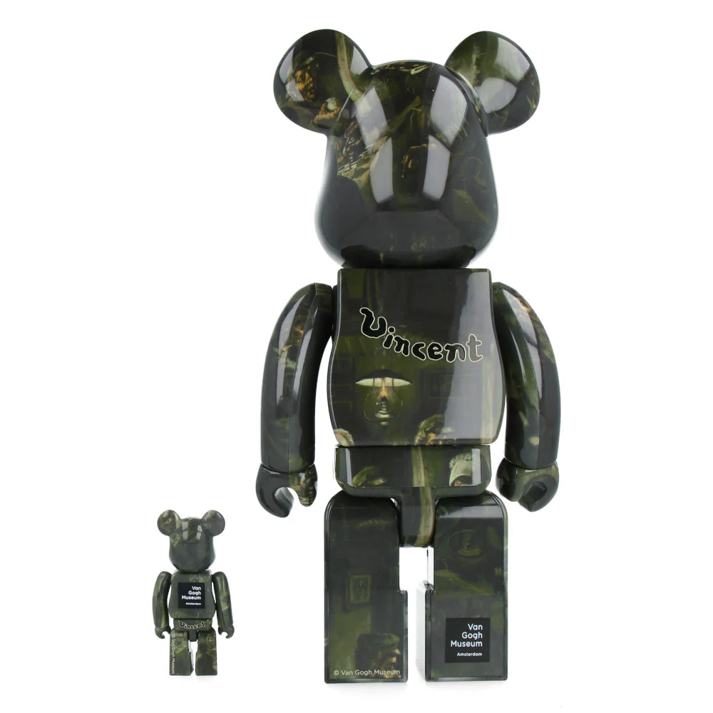 The 100% & 400% Bearbrick Sæt – Van Gogh: The Potato Eaters-Medicom Toy-Bearbrick