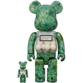 400% & 100% Bearbrick sæt - Euphorbia obesa GID (BOTANIZE)