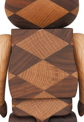 400% Karimoku Bearbrick - Woven #2