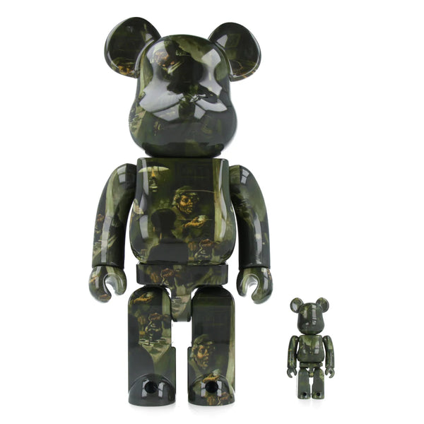 The 100% & 400% Bearbrick Sæt – Van Gogh: The Potato Eaters-Medicom Toy-Bearbrick