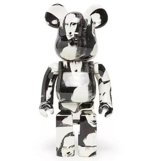 1000 % Bearbrick – Andy Warhol (Double Mona Lisa)