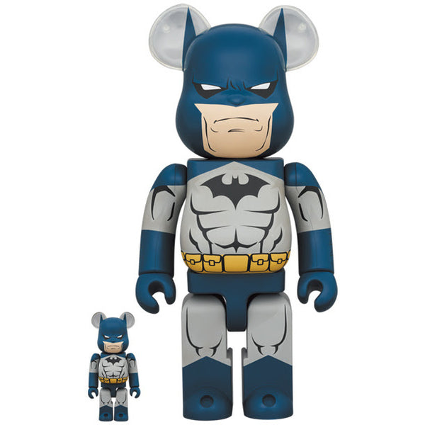 400 % & 100 % Bearbrick-sett – Batman (Hush)