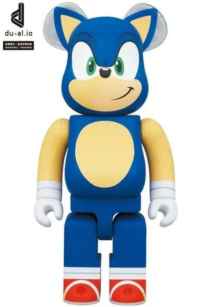 400% Bearbrick - Sonic the Hedgehog (SEGA)-Medicom Toy-Bearbrick