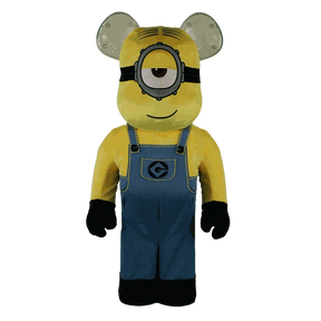 1000% Bearbrick - Minions Stuart - (Costume Version)-Medicom Toy-Bearbrick